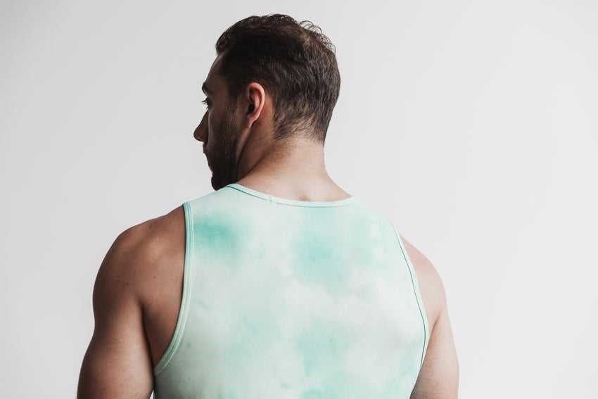 Nobull Nobull Tank (Tie-Dye) Tanks & Tees Vanilla / Aqua Tie-Dye | 9078-LKNJZ