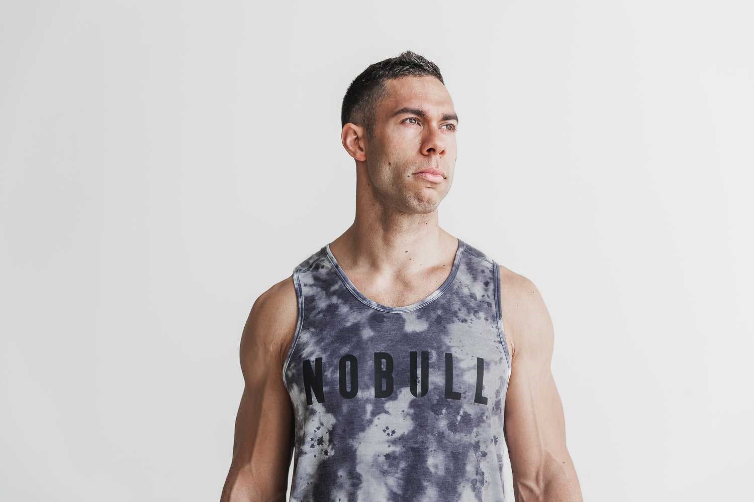 Nobull Nobull Tank (Tie-Dye) Tanks & Tees White / Black Tie-Dye | 9426-GOELY