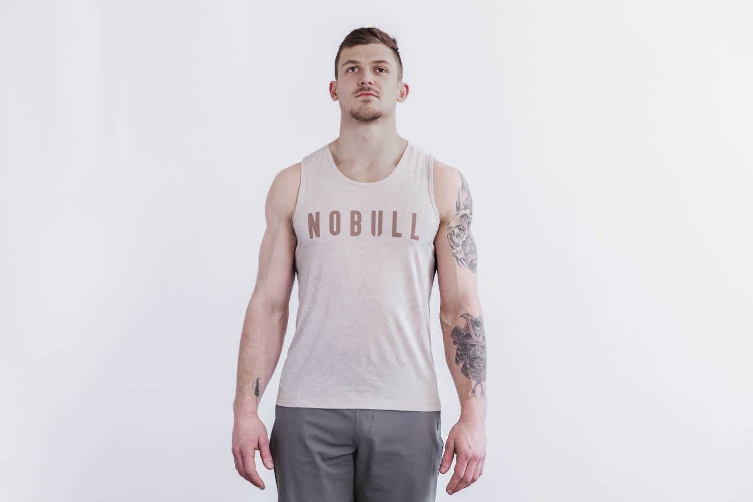 Nobull Nobull Tank (Windswept Floral) Tanks & Tees Dusty Rose Windswept Floral | 1087-XEIDH