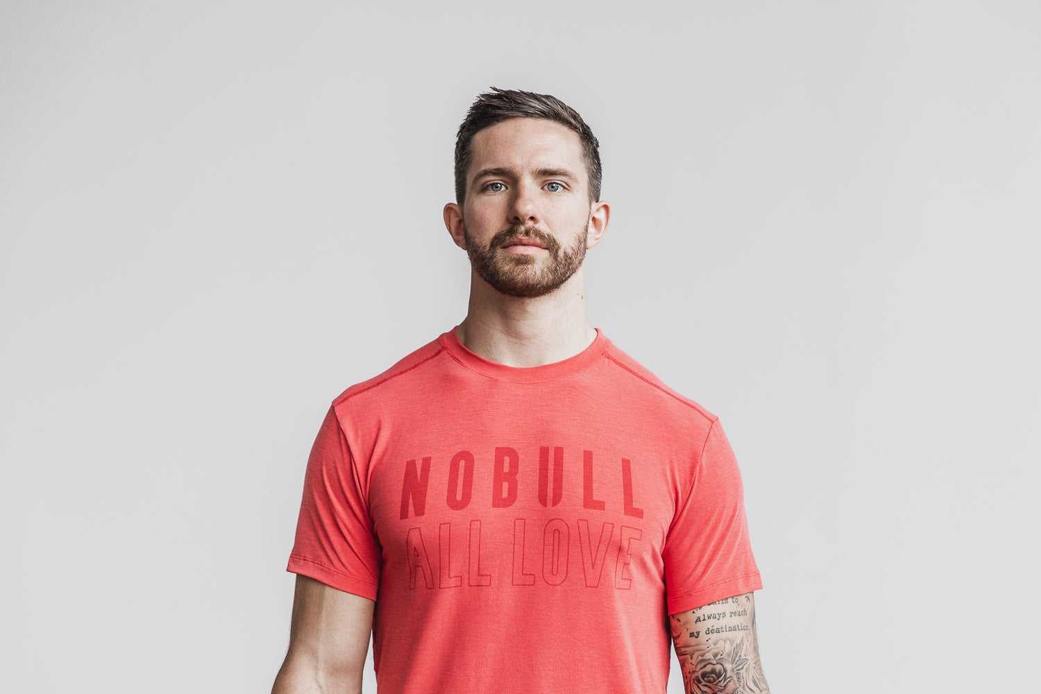 Nobull Nobull Tee (All Love) Tanks & Tees Red Alert | 1205-ZTISG