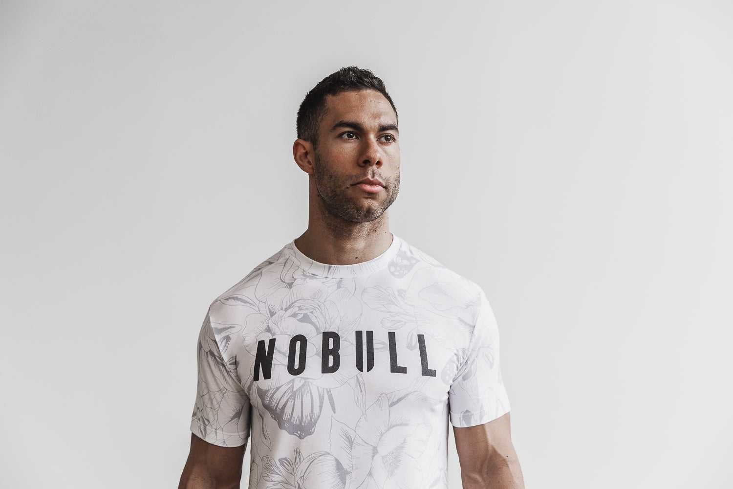 Nobull Nobull Tee (Butterfly) Tanks & Tees Grey Butterfly | 3586-SWAKY