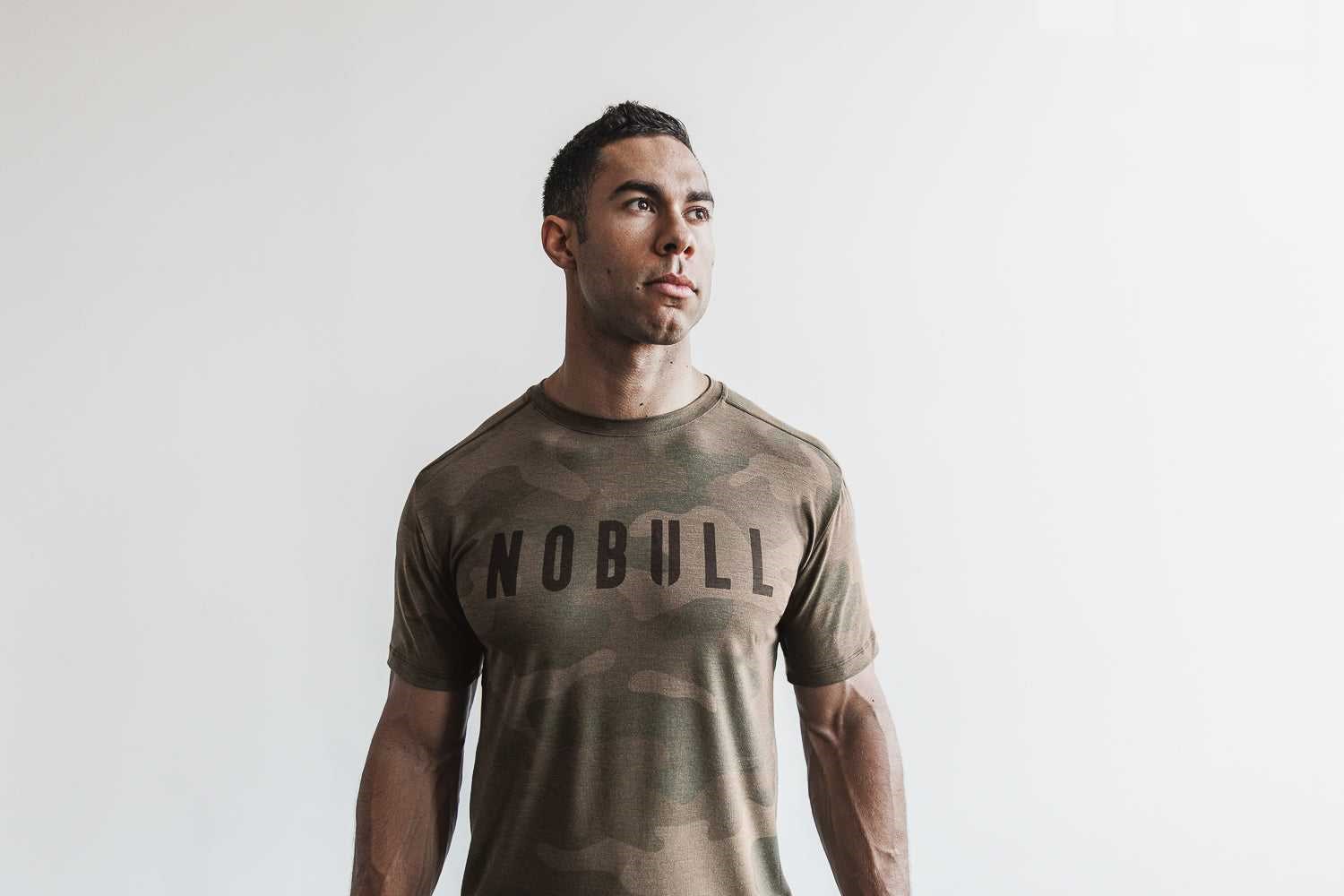 Nobull Nobull Tee (Camo) Tanks & Tees Army Green Camo | 1483-NRBTS