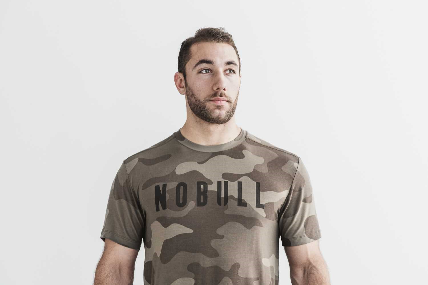 Nobull Nobull Tee (Camo) Tanks & Tees Dark Fallen Rock Camo | 8692-ODVZH