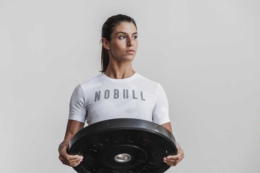 Nobull Nobull Tee (Camo) Tanks & Tees White Camo | 2678-UDAMT