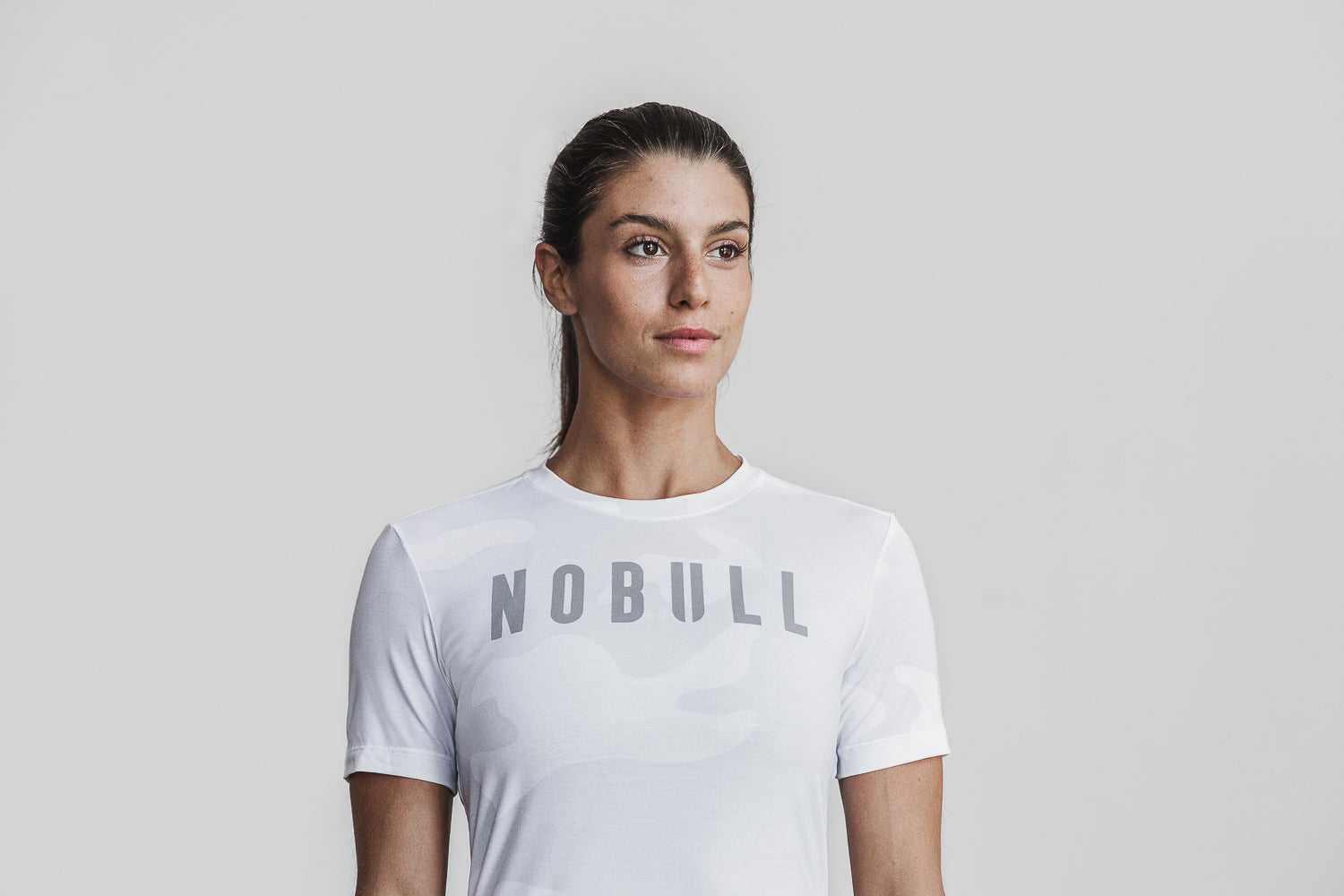 Nobull Nobull Tee (Camo) Tanks & Tees White Camo | 2678-UDAMT