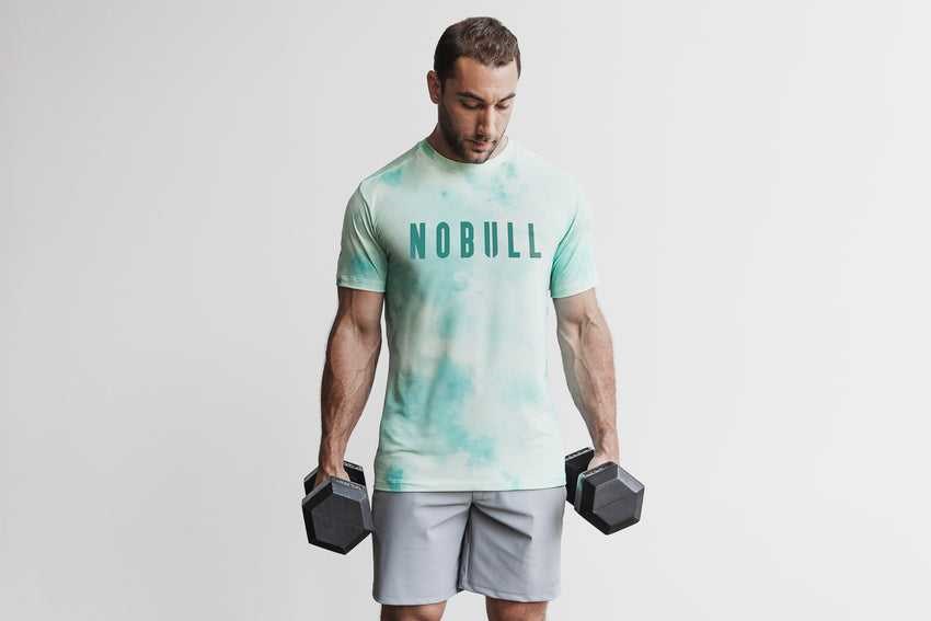 Nobull Nobull Tee (Tie-Dye) Tanks & Tees Tan / Cafe Tie-Dye | 1093-UYXRL