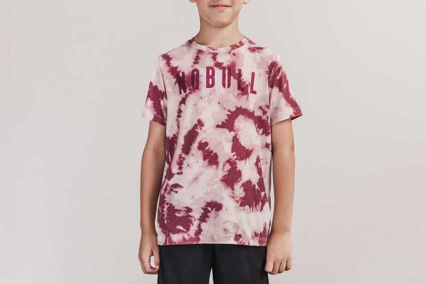 Nobull Nobull Tee (Tie-Dye) Tanks & Tees Dusty Rose / Cabernet Tie-Dye | 1240-ELDBY