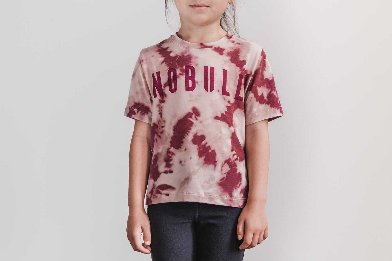 Nobull Nobull Tee (Tie-Dye) Tanks & Tees Dusty Rose / Cabernet Tie-Dye | 1240-ELDBY