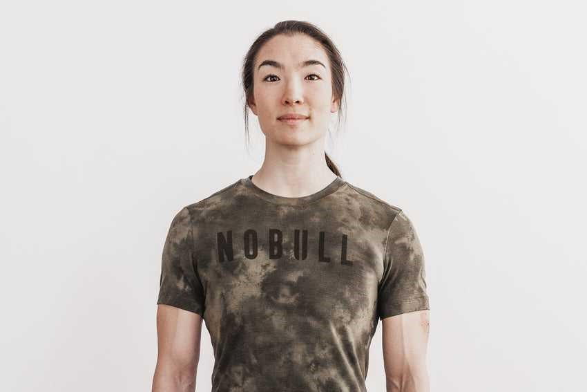 Nobull Nobull Tee (Tie-Dye) Tanks & Tees Army Green Tie-Dye | 3105-RCFOK