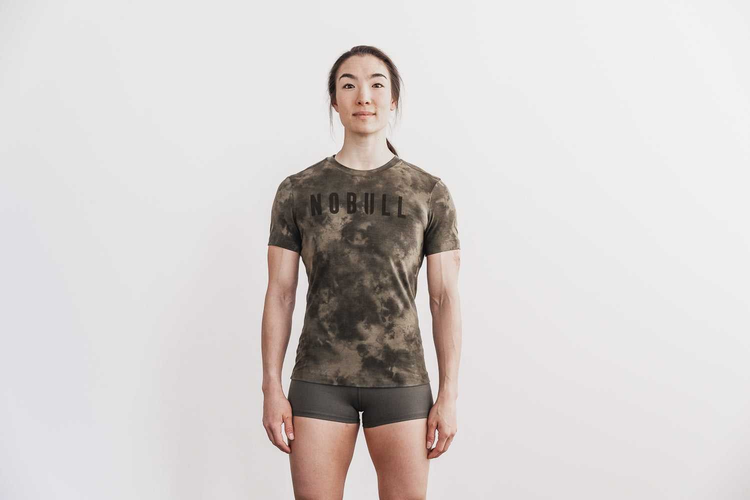 Nobull Nobull Tee (Tie-Dye) Tanks & Tees Army Green Tie-Dye | 3105-RCFOK