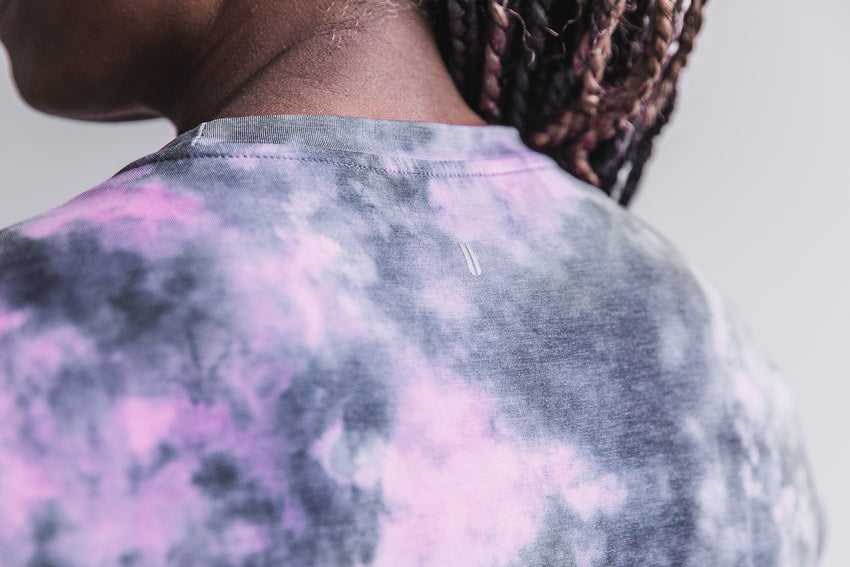 Nobull Nobull Tee (Tie-Dye) Tanks & Tees Pink / Slate Tie-Dye | 8271-YOSNU