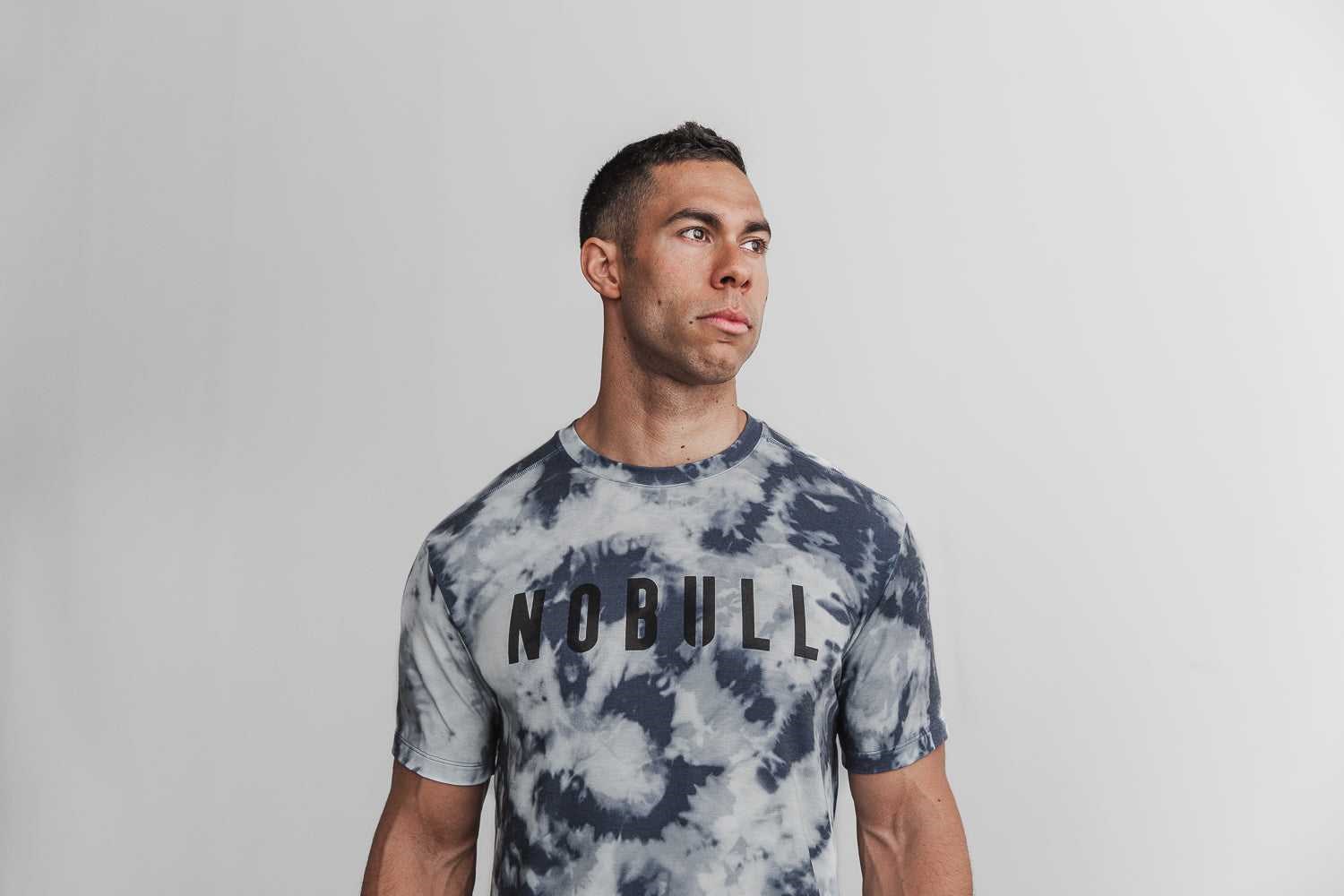 Nobull Nobull Tee (Tie-Dye) Tanks & Tees Crystal Blue / Coastal Blue Tie-Dye | 8476-IOCAM