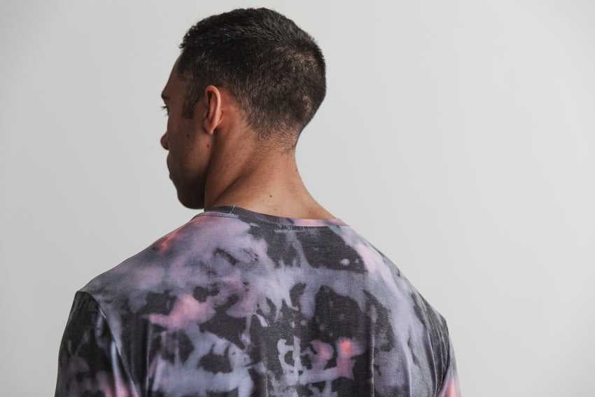 Nobull Nobull Tee (Tie-Dye) Tanks & Tees Pink / Black Tie-Dye | 8563-HNLCQ