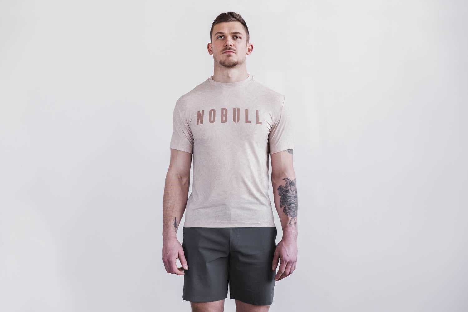 Nobull Nobull Tee (Windswept Floral) Tanks & Tees Dusty Rose Windswept Floral | 1203-XTEVQ