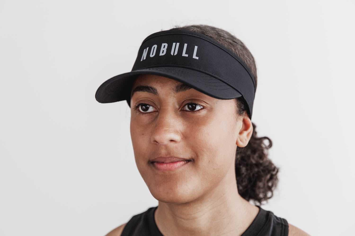 Nobull Nobull Visor Hats & Hair Accessories Black | 0527-KOISQ