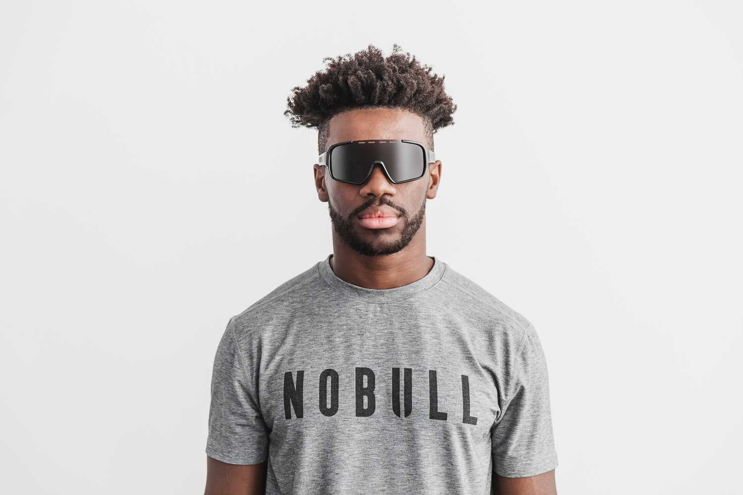 Nobull Nobull Visor Sunglasses Sunglasses Black | 4375-AQBKH