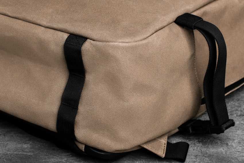 Nobull Nobull Waxed Canvas Duffleback Bags Fallen Rock | 4193-WZLQB