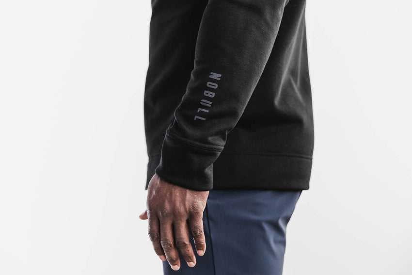 Nobull Nobull Zip-Up Hoodie Outerwear Black | 4126-ZGKMX