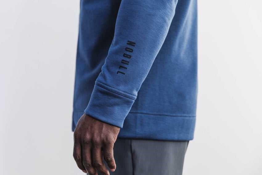 Nobull Nobull Zip-Up Hoodie Outerwear Navy | 3876-VZKWN