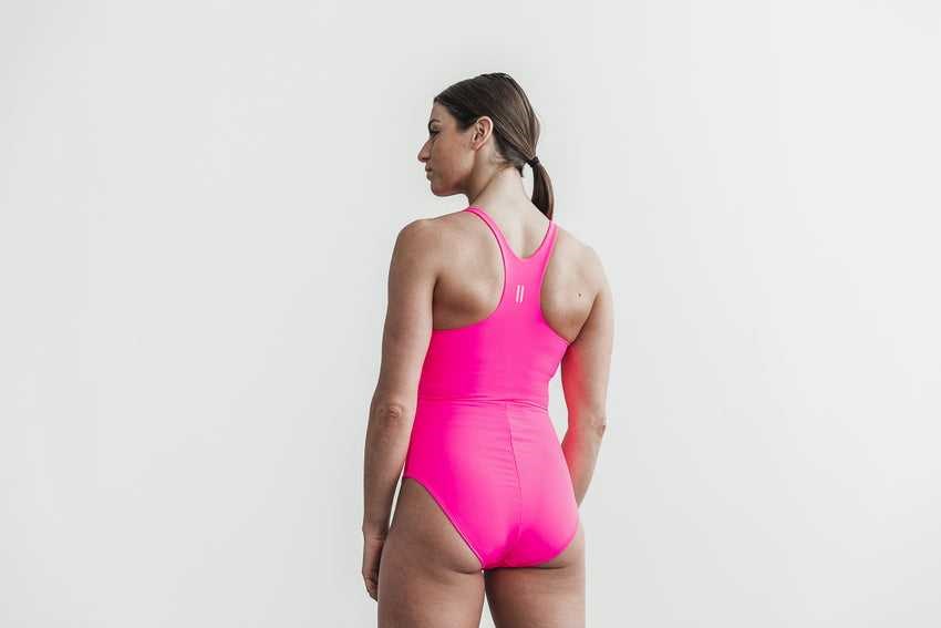 Nobull One Piece Swimsuit (Neon) Swim Neon Pink | 2019-BUTKI