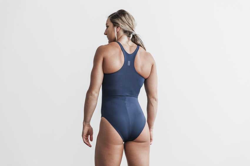 Nobull One Piece Swimsuit Swim Deep Navy | 2846-BQTWK