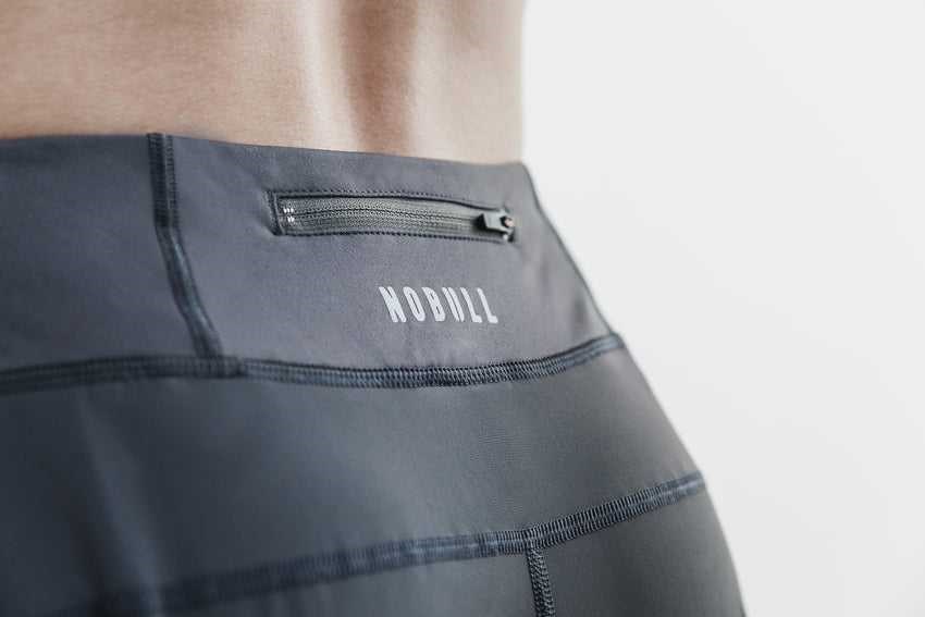 Nobull Pace Short 3 inches Bottoms Dark Shadow | 4078-OIEXN