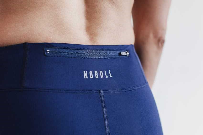 Nobull Pace Tight Bottoms Deep Navy | 4501-LZGRC