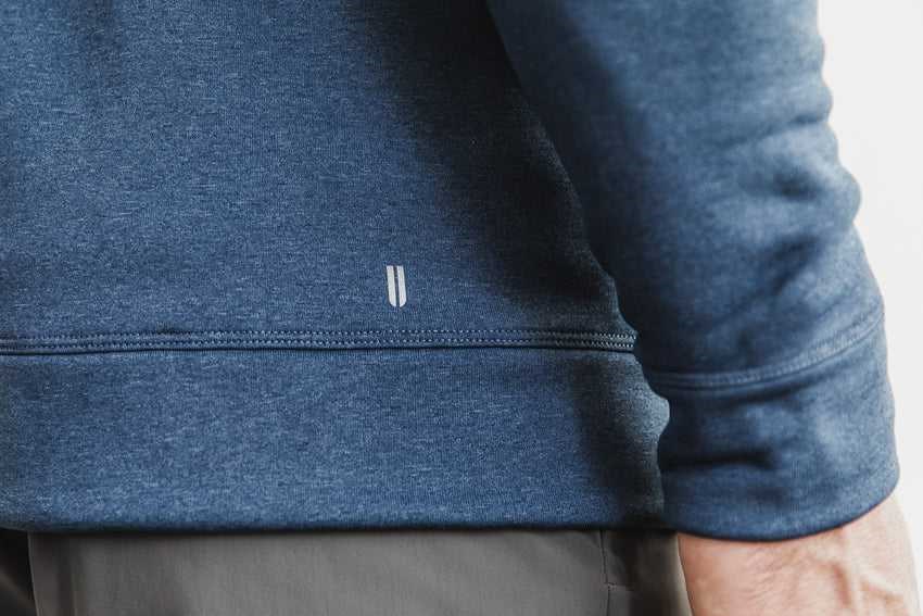 Nobull Performance Zip-Up Hoodie Outerwear Steel Blue | 0413-OFVUK