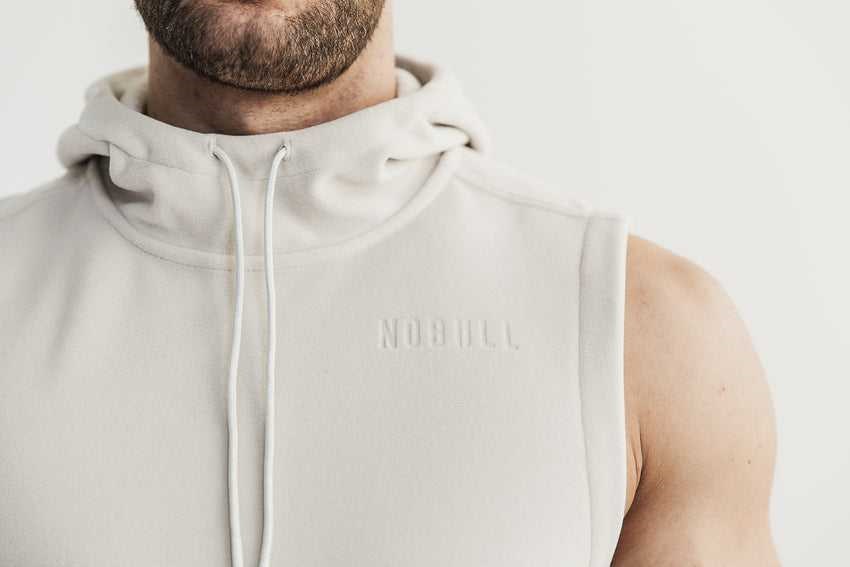 Nobull Polartec Wind Pro Arctic Sleeveless Pullover Outerwear Moonstruck | 3852-NDBTJ