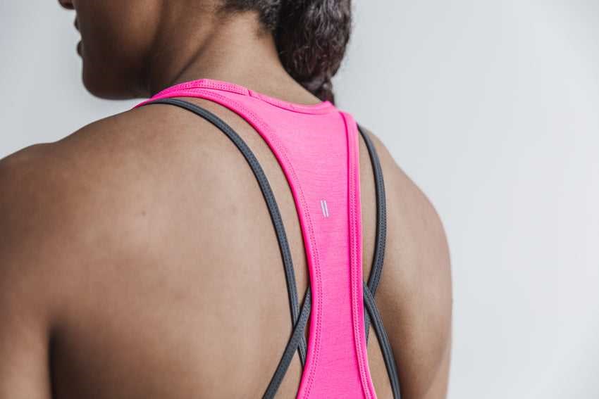 Nobull Racerback Tank (Neon) Tanks & Tees Neon Pink | 7254-GDOVA