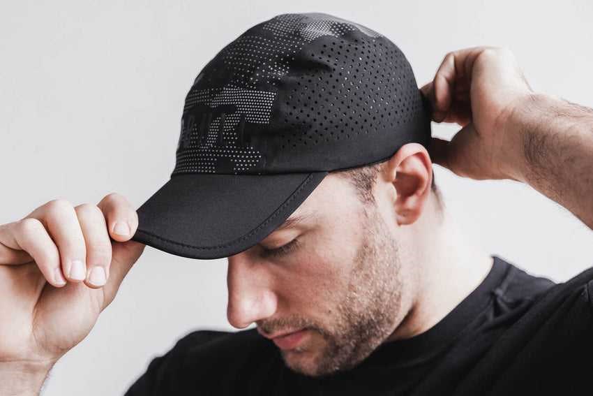 Nobull Reflective Running Hat Hats & Hair Accessories Black | 5014-AXEQL