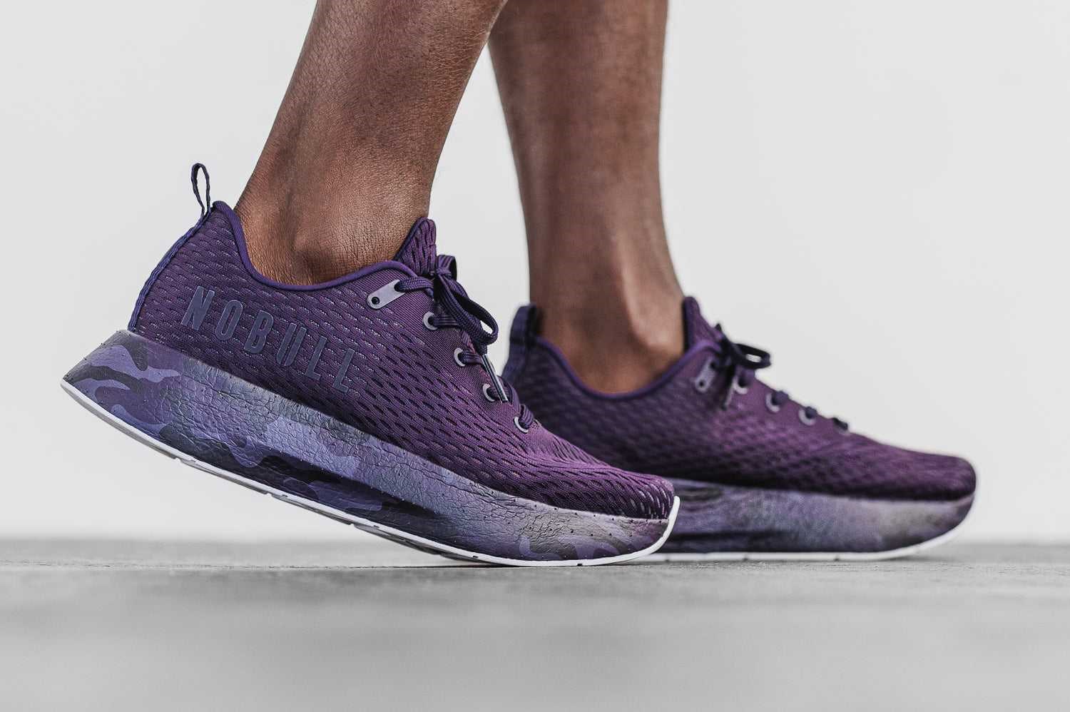 Nobull Runner+ Runner+ Dark Purple Camo | 2753-VBDJF