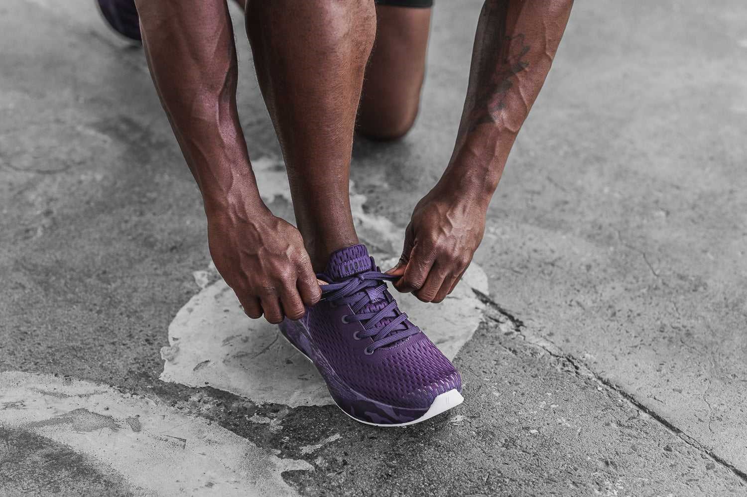 Nobull Runner+ Runner+ Dark Purple Camo | 2753-VBDJF