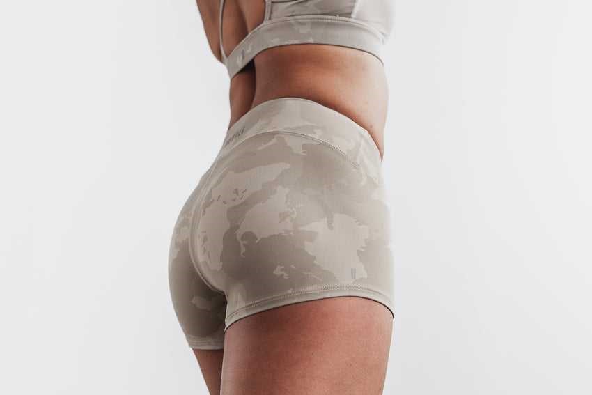 Nobull Short 2'' (Continental Camo) Bottoms Taupe Continental Camo | 2903-KDJVX