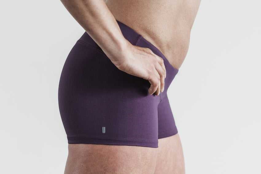 Nobull Short 2 inches Bottoms Plum | 9521-HPKYF