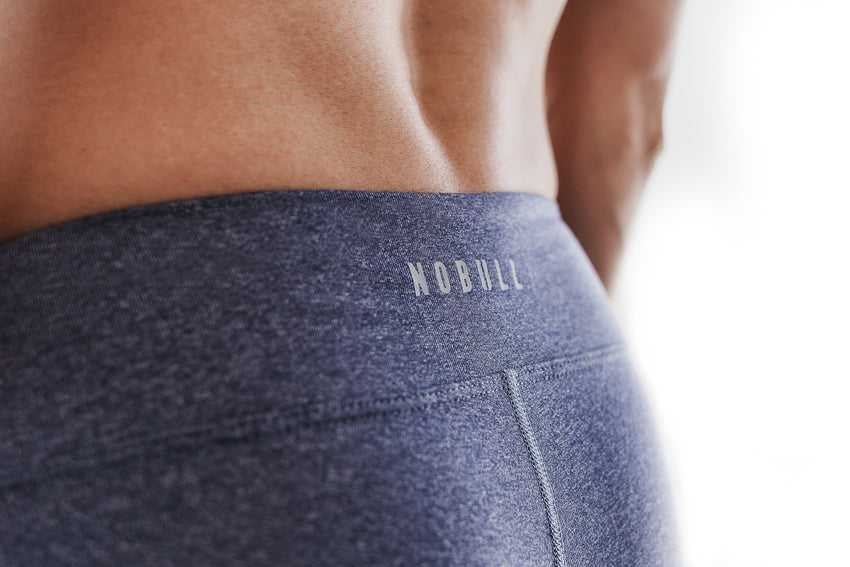 Nobull Short 2 inches (Heather) Bottoms Heather Navy | 5932-NYTMX