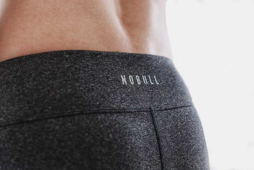 Nobull Short 2 inches (Heather) Bottoms Heather Charcoal | 6479-NUCVR