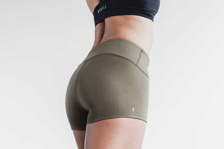 Nobull Short 2 inches (Matte) Bottoms Army Green Matte | 4830-JEHZY