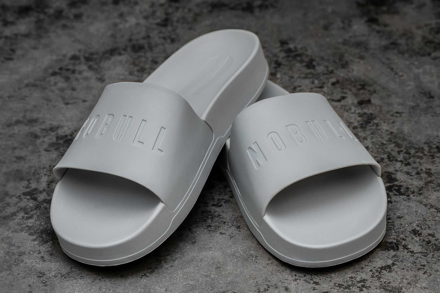 Nobull Slide Slides Arctic Grey | 6397-SVGCK