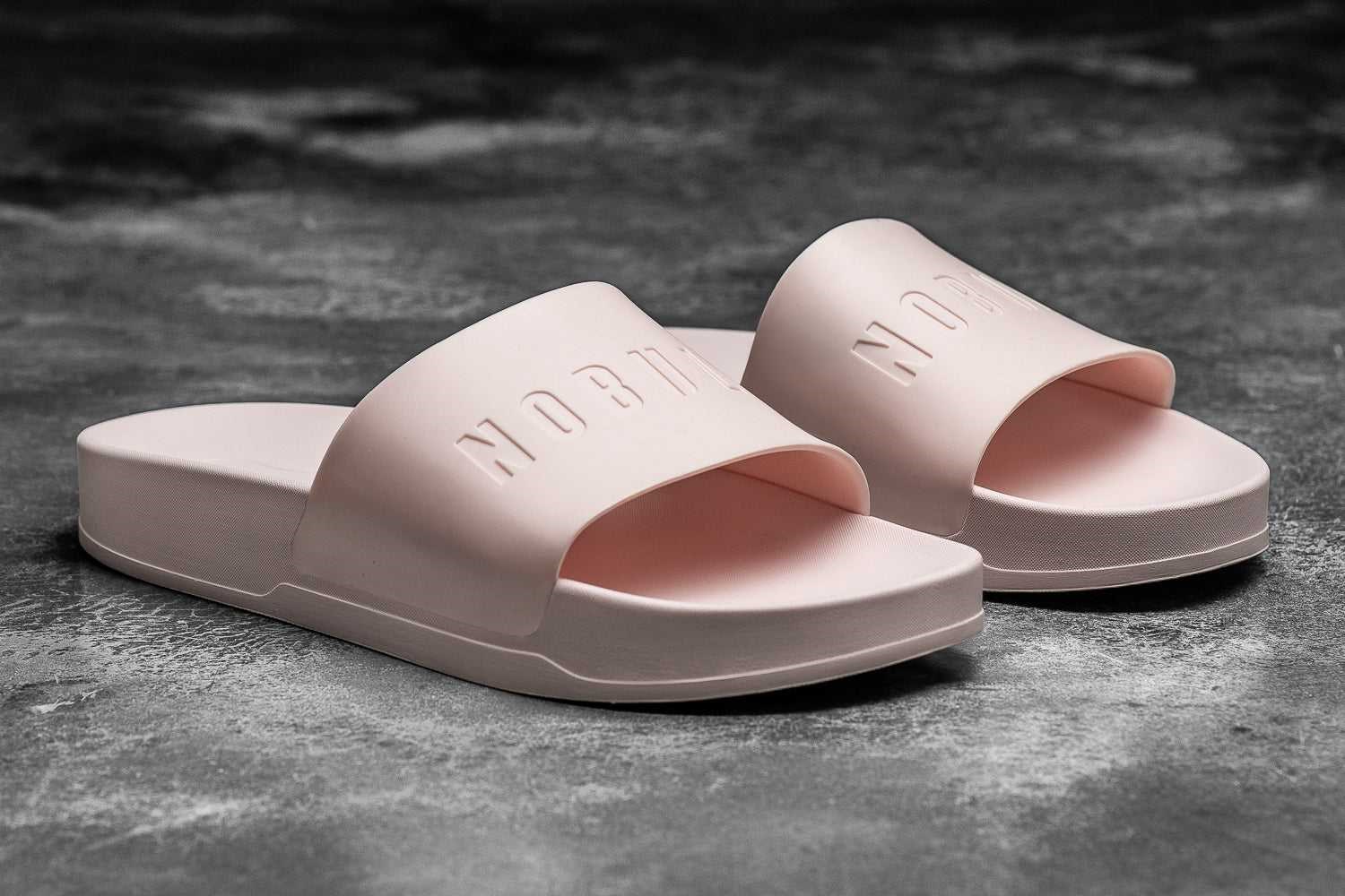 Nobull Slide Slides Blush | 3469-SXHMF