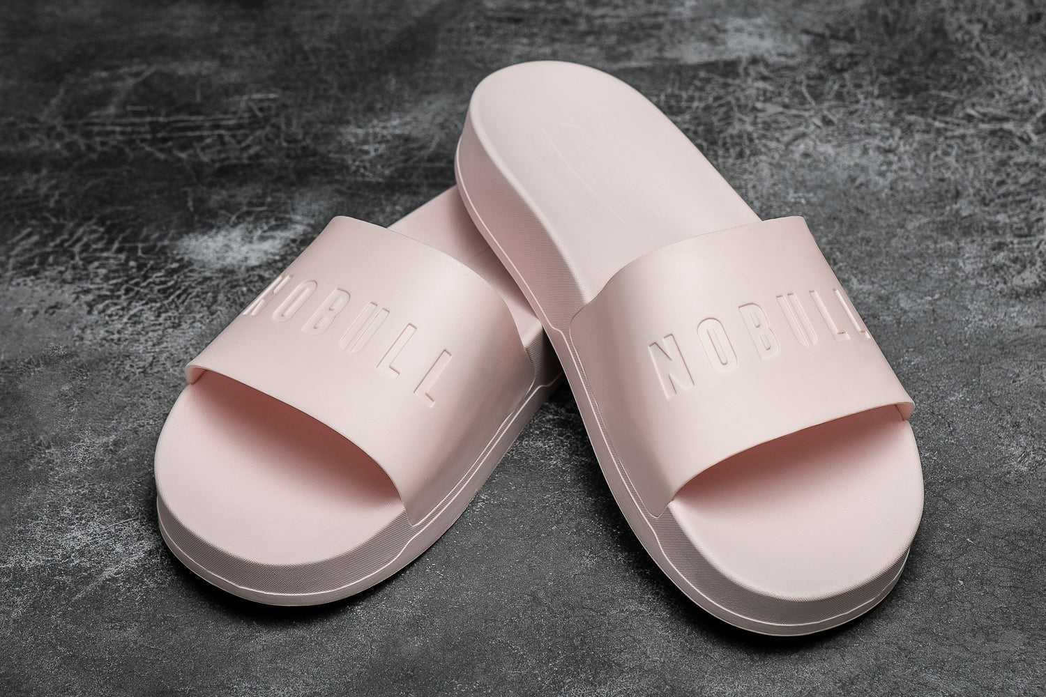 Nobull Slide Slides Blush | 3469-SXHMF