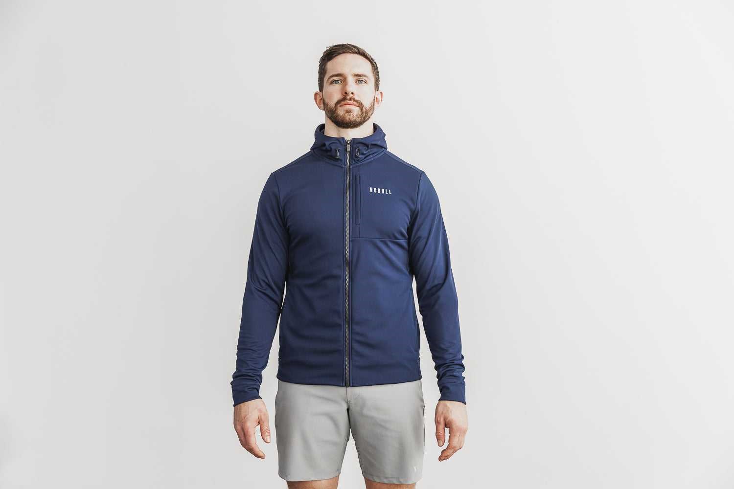 Nobull Softshell Jacket Outerwear Deep Navy | 0965-DEHUS