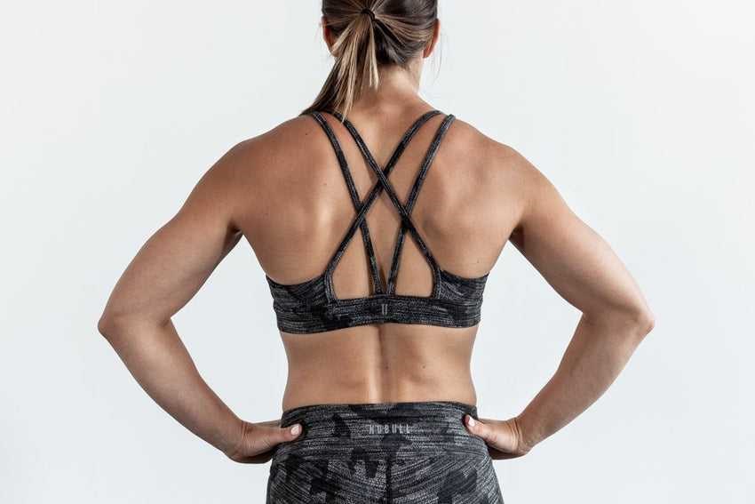 Nobull Sports Bra (Melange) Sports Bras Dark Camo | 4856-KIVAM