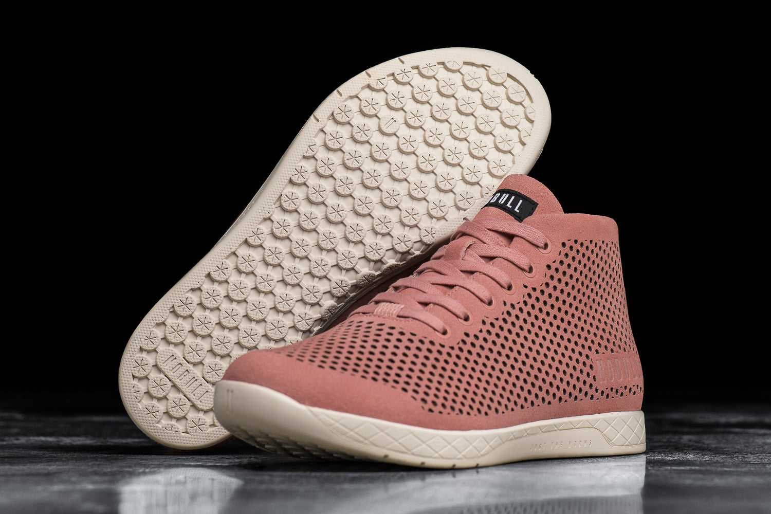 Nobull Suede Mid Trainer Suede Rose | 7931-ZNGYP