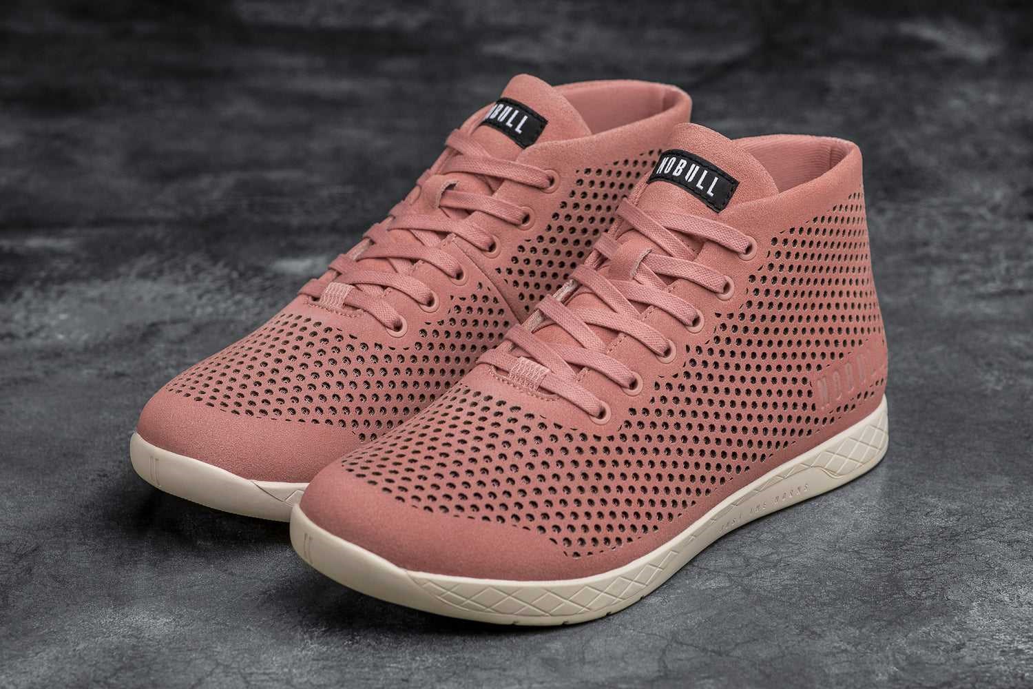 Nobull Suede Mid Trainer Suede Rose | 7931-ZNGYP