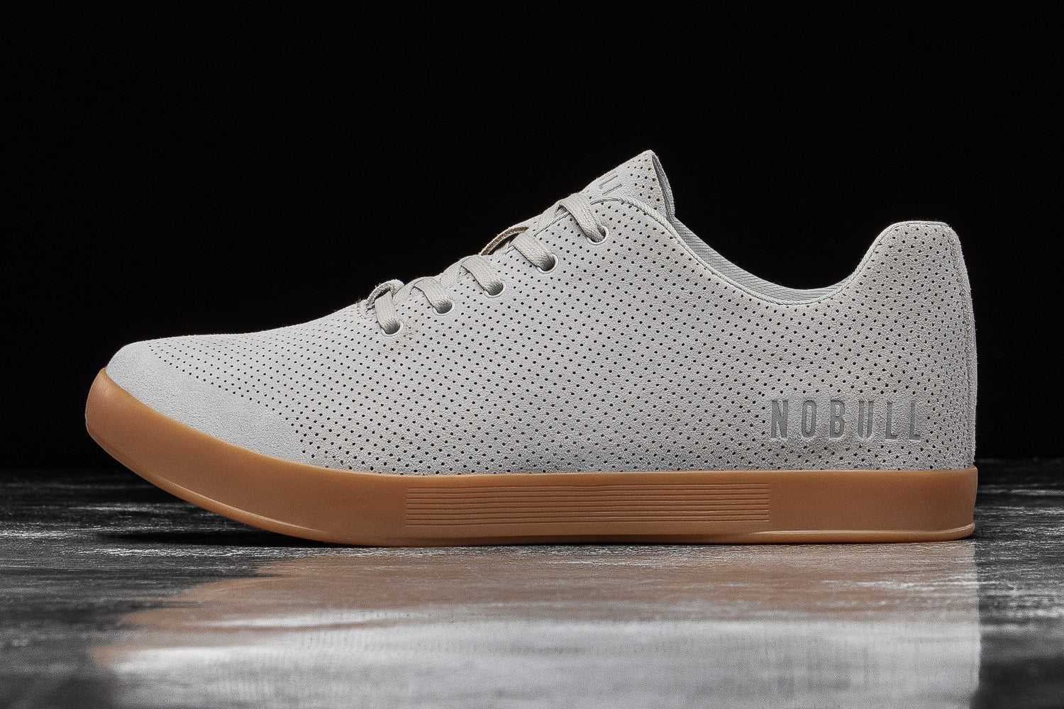 Nobull Suede Trainer Suede Arctic Gum | 7041-WQFSG