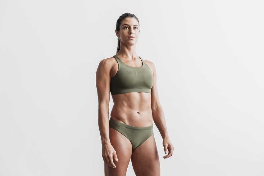 Nobull Swim Top Swim Army Green | 0275-XKWRH