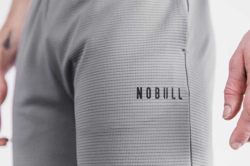 Nobull Textured Knit Short 7 inches Bottoms Dark Grey | 6147-ANGRO