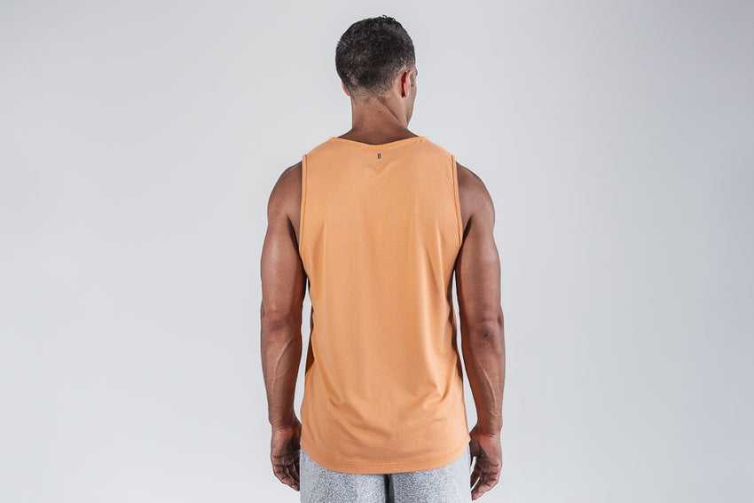 Nobull Textured Tank Tanks & Tees Nectar | 8962-KHBCN