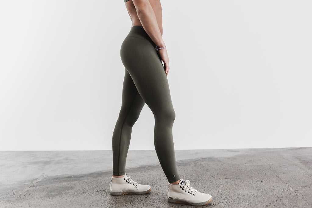 Nobull Tight Bottoms Army Green | 5172-GOPVK